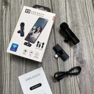 K9 Dual Wireless Lapel Microph