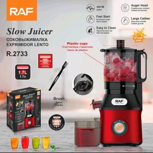 RAF R.2733 Slow Juicer (300W, 1.7L)