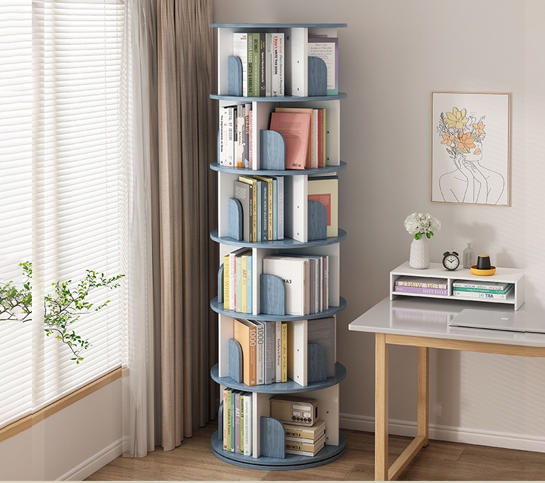 Multi-Tier Rotating Book shelf - Image 3